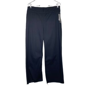 Stitch Fix l Violets & Roses Black Pull On Wide Leg Fray Hem Crop Pants 8/29